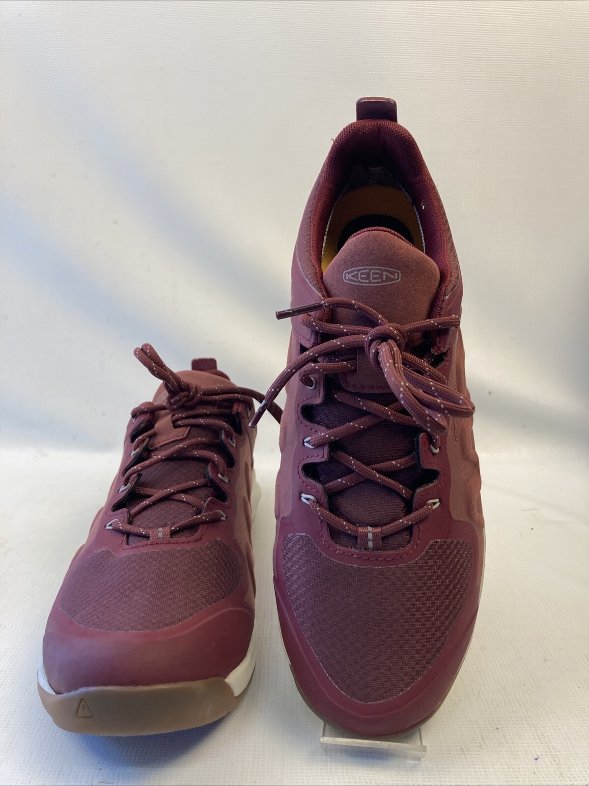Scarpe da donna KEEN Explore WP 12 Tawny Port Satellite escursionismo outdoor trail nuove