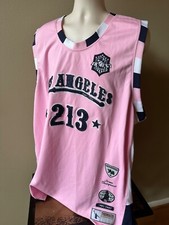Point Collection (3XL) Pink ~ LOS ANGELES #213 1967 Tribute Throwback Jersey