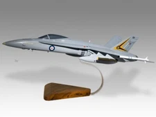 McDonnell Douglas F-18 Hornet Royal Australian Air Force Wood Model Large 1/48