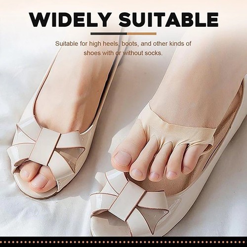 Corrective Toe Socks Women's High Heels Invisible Socks Comfortable Non-slip - Picture 4 of 26