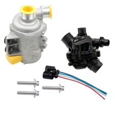 Electric Water Pump With Thermostat Kit 11517586925 For BMW E60 E61 E81 E87 E90