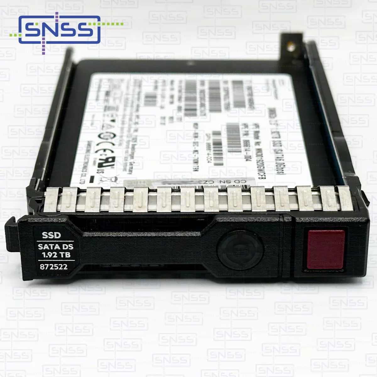 HPE 1.92TB SATA 6G MIXED USE 2.5 SSD SC DS 3DWPD 872352 B21 872522