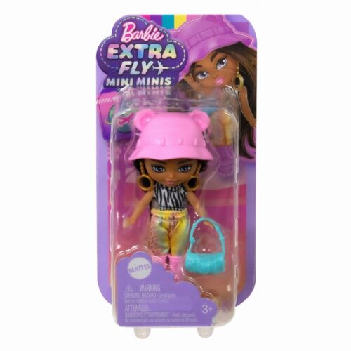 BARBIE EXTRA FLY MINI MINIS TRAVEL DOLL WITH ACCESSORIES AND STAND MATTEL DOLLS - Picture 17 of 33