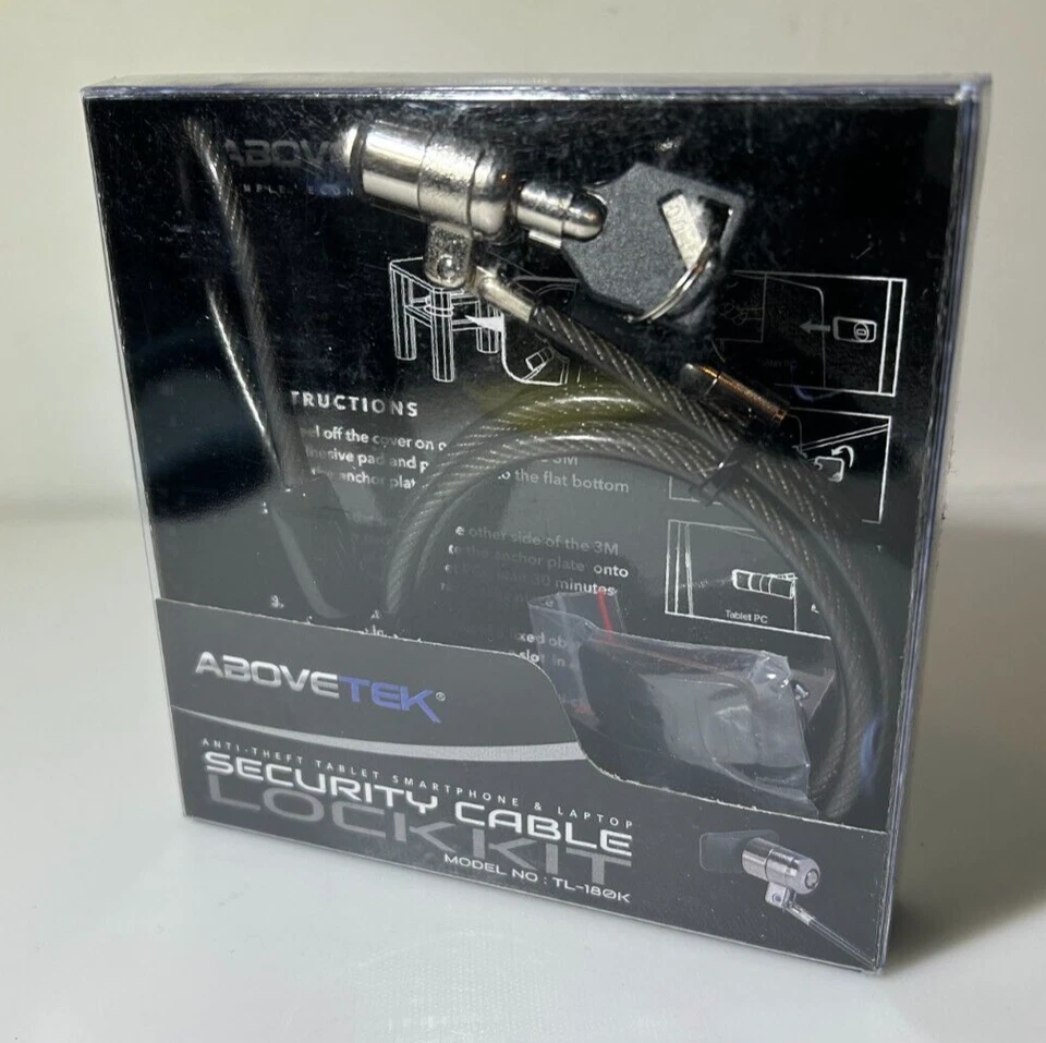 Abovetek TL-180K Laptopschloss / Sicherheitsschloss