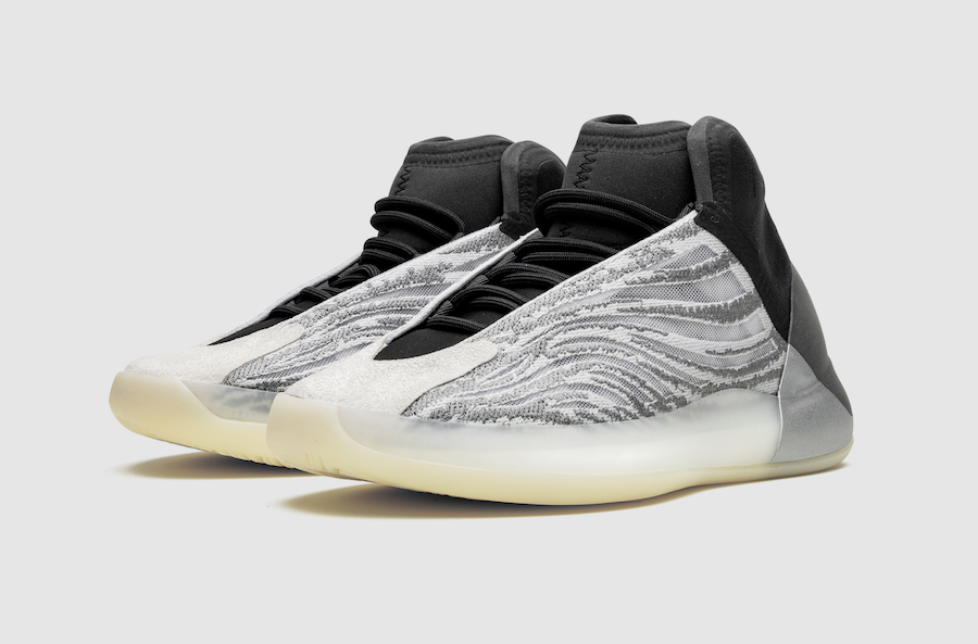 US 14.5 Adidas Yeezy Men's White Black Grey Basketball Yzy US 14.5 Adidas Yeezy Men's White Black Grey Basketball Yzy