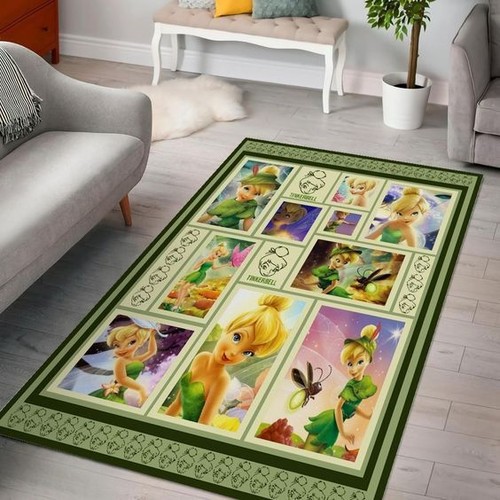 Tinkerbell Disney Rug, Cartoon Home Decor