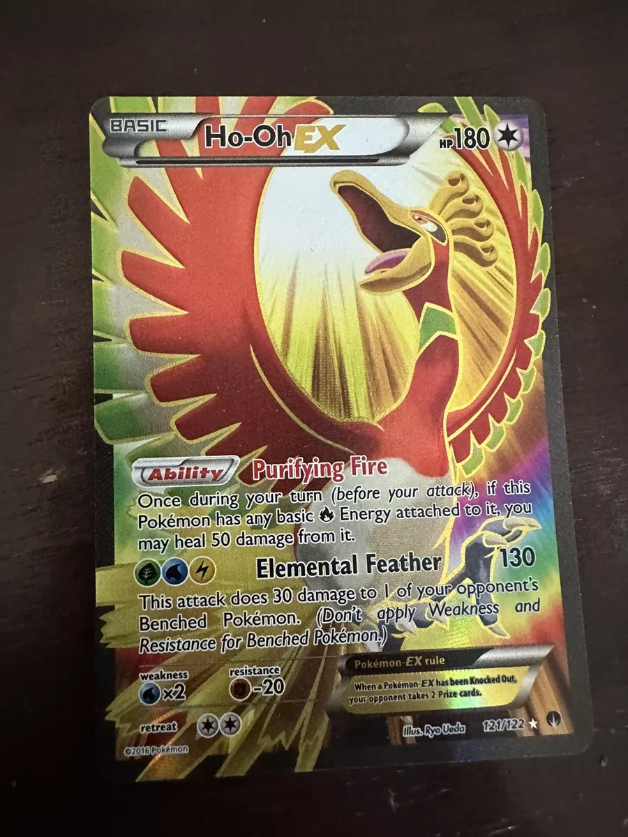 Ho-Oh EX 121/122 Full Art - Pocket Monster