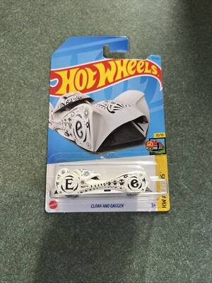 2023 Hot Wheels HW ART CARS 10/10 Cloak And Dagger 157/250 (White)