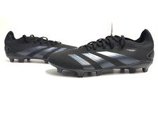 Adidas Predator 24 Pro FG Soccer Cleats Triple Black Unisex M7/W8  IG7779
