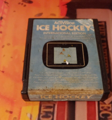 Ice Hockey (Activision 1981) ATARI VCS 2600 (Modul) classic 8-bit ok cond
