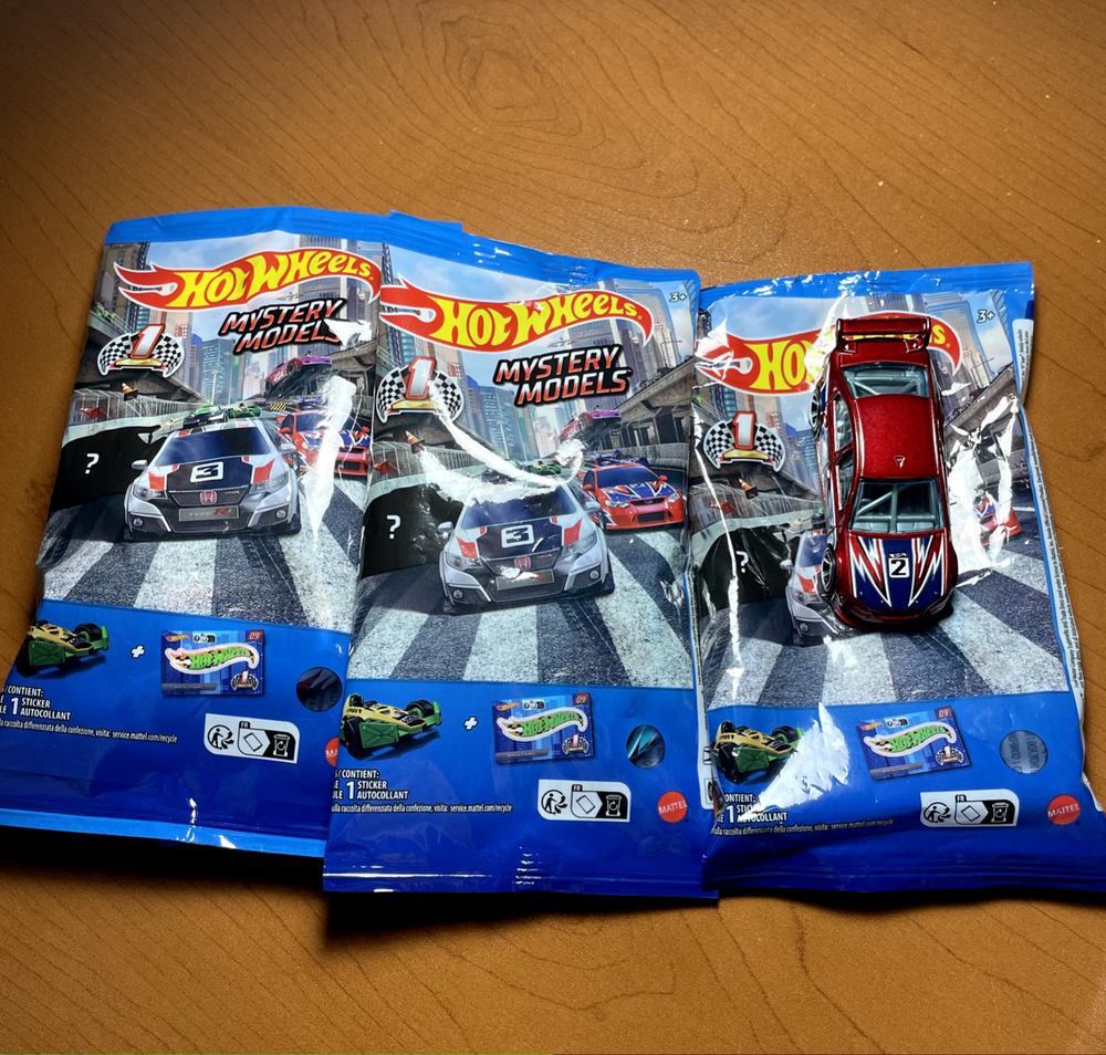 2023 Hot Wheels Mystery Models Series 1 McLaren P1 Honda Civic Ford Falcon