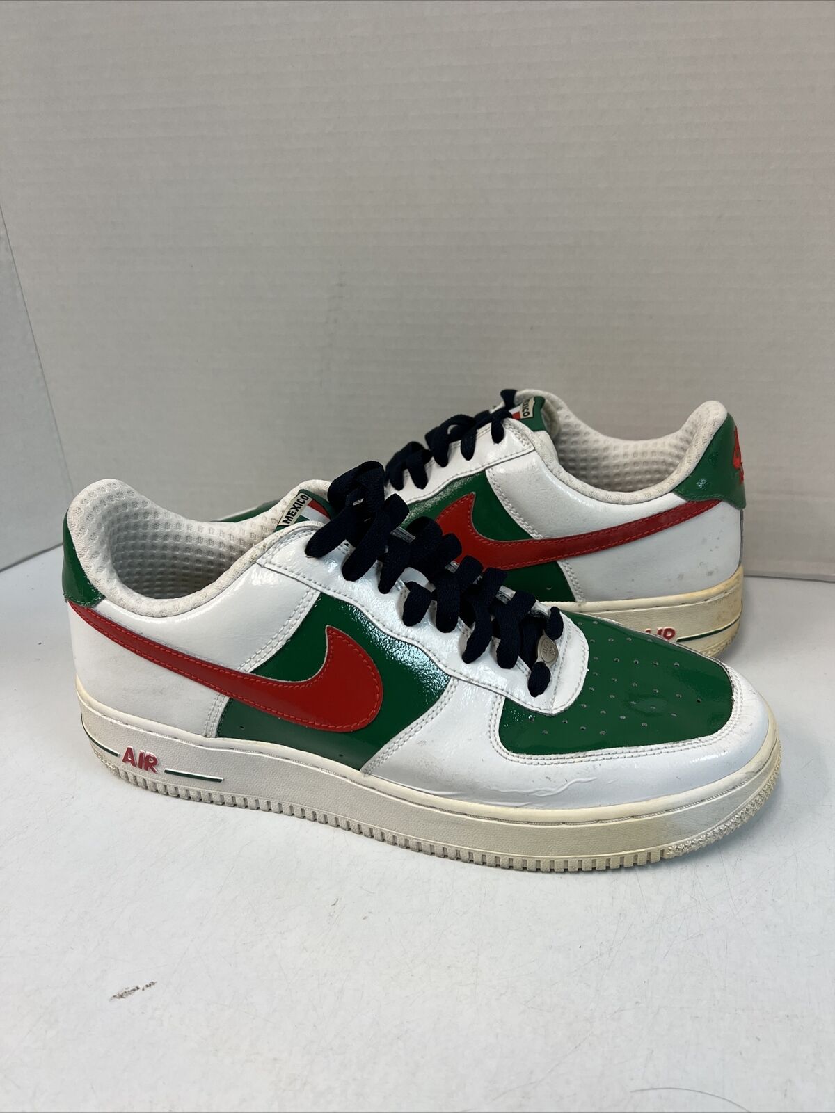 Pornografía Describir Correctamente Nike Air Force 1 Premium Mexico World Cup 2006 Size 9.5 Used 309096-162 |  eBay