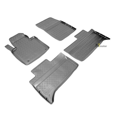 Gummifußmatten 3D Gummimatten Passend Für Land Rover Range Rover 2002-2012 4 Tlg