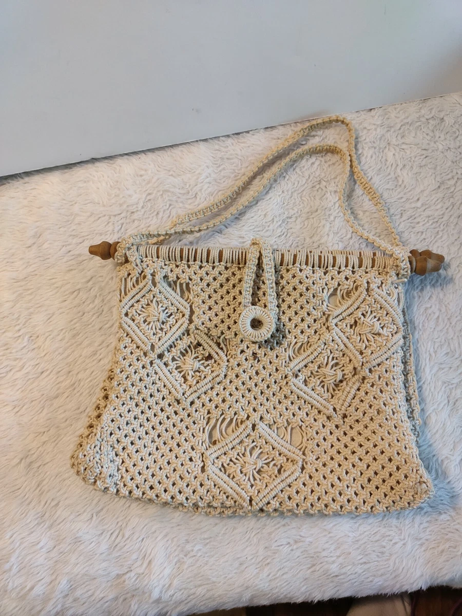 DIY Macramé bag tutorial, macrame purse, macrame granny square bag, new  design 2022 #6 | Macrame purse, Macrame bag, Macrame diy