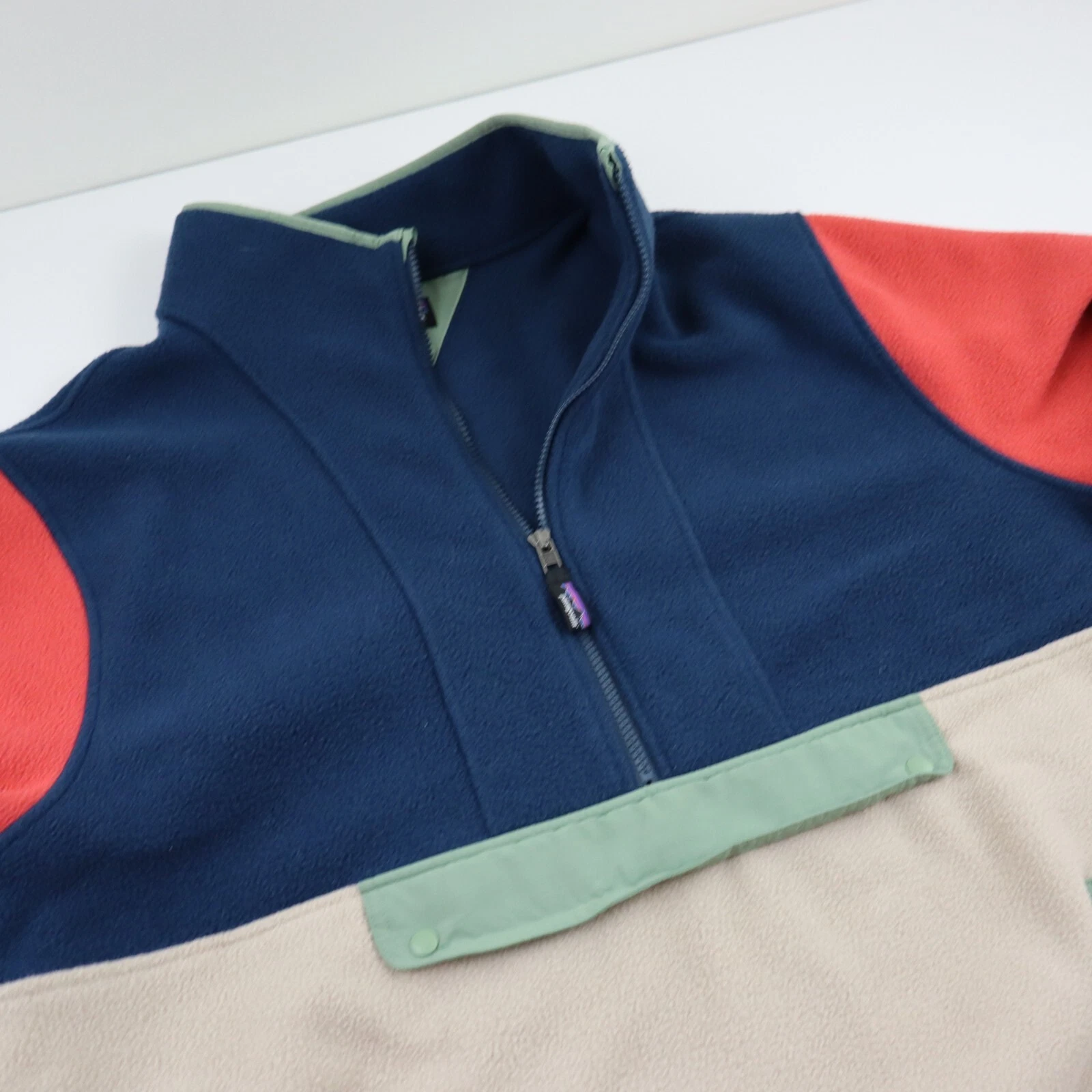 patagonia synchilla anorak fleece pullover coat jacket