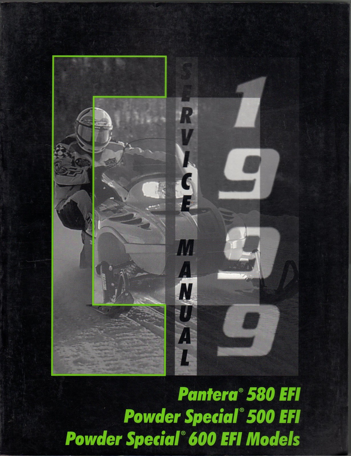 1999 ARCTIC CAT PANTERA, POWDER SPECIAL 500 EF P N 2255-941 SERVICE MANUAL (809) 1999 ARCTIC CAT PANTERA, POWDER SPECIAL 500 EF P N 2255-941 SERVICE MANUAL (809)