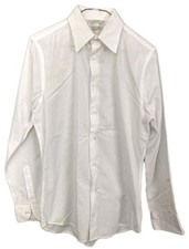 Suitsupply Shirt Men 15.5/39 White Extra Slim Fit Long Sleeve Egyptian Cotton