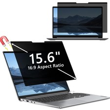Magnetic Laptop Privacy Screen for 15.6 Inch 169 Aspect Ratio, AntiFinge...
