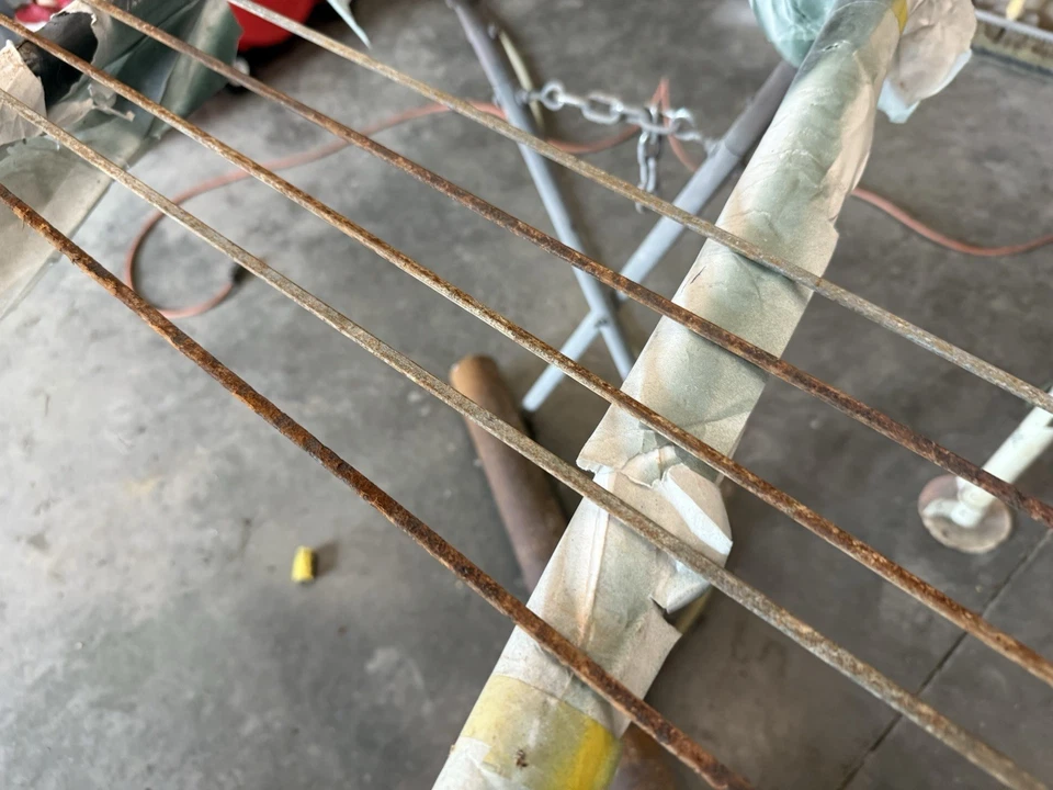 1966 1967 Ford Fairlane GT GTA XL HT Headliner Bows OEM Original Set - Image 3 of 4