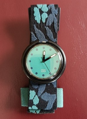 Swatch Uhr POP Green Tiki 1991 PWB157