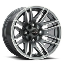 (1) Rueda frontal mecanizada de metal armado 12x8-10.2 Vision 112 Assault 4x4