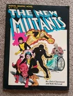 Vintage 1982 Marvel Graphic Novel No. 4 New Mutants Claremont McLeod Comics Book