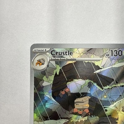 Mint Secret Crustle 183/182 Paradox Rift Pokemon Card Full Art