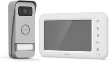 Avidson T&uuml;rsprechanlage Video Elia  7 Zoll Farbmonitor, wei&szlig;, IP44