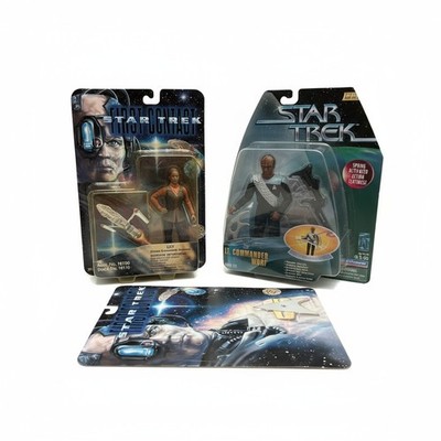 Star Trek First Contact Lot Of 2 Figures Commander Worf Lilly Playmates Toys