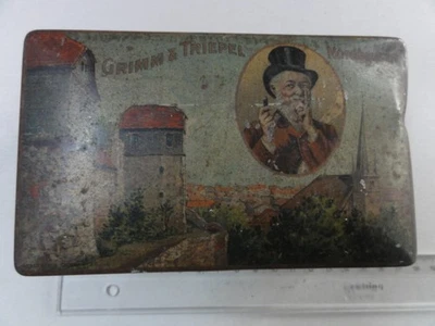 1 alte Zigarettendose Blech Grimm & Triepel - Bild 1 von 4