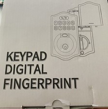 Smart Lock, Fingerprint Deadbolt, Keyless Entry Door Lock Electronic Keypad