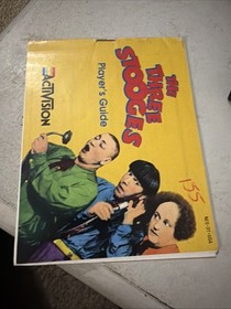 The Three Stooges (Nintendo 1989 NES) Cartridge Game & Manual  Tested NICE