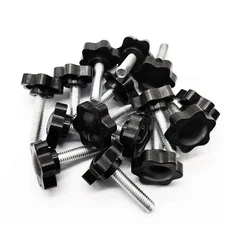 NACX M6 x 25mm Thread Clamping Knob, Thumb Screw, Star Hand Knob Tightening S...