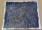 Original 14 by 17-inch Contemporary Abstract Mixed Media Painting by Artist — photo 1