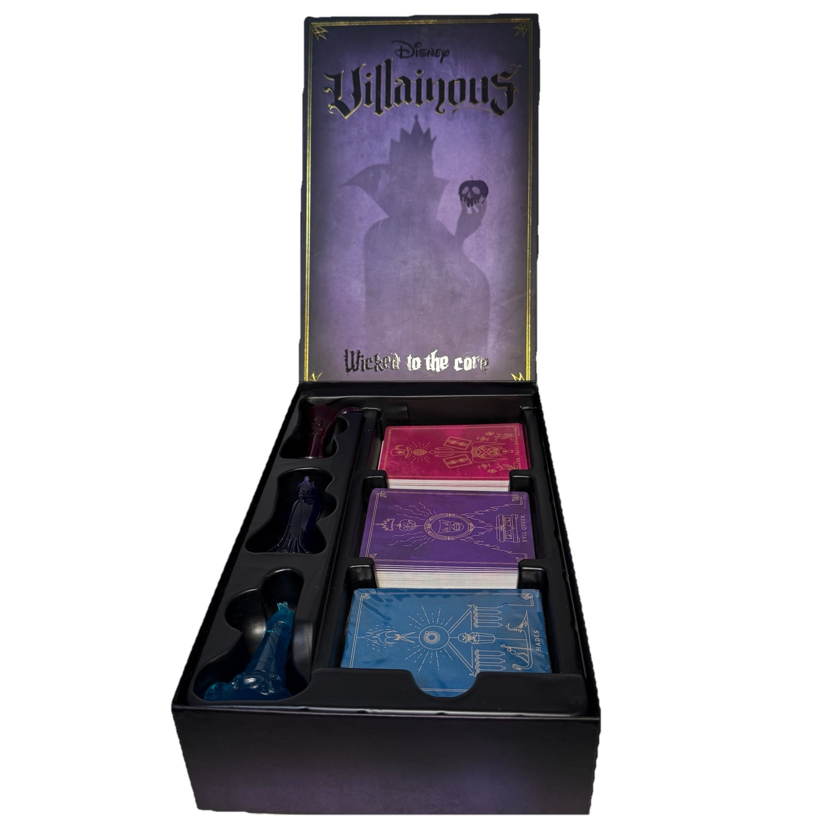 Disney Villainous Wicked to the Core COMPLETE Ravensburger 2019 Stand Alone Game