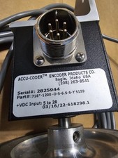 Accu-coder ENCODER PRODUCTS Part #716-1200-o-...