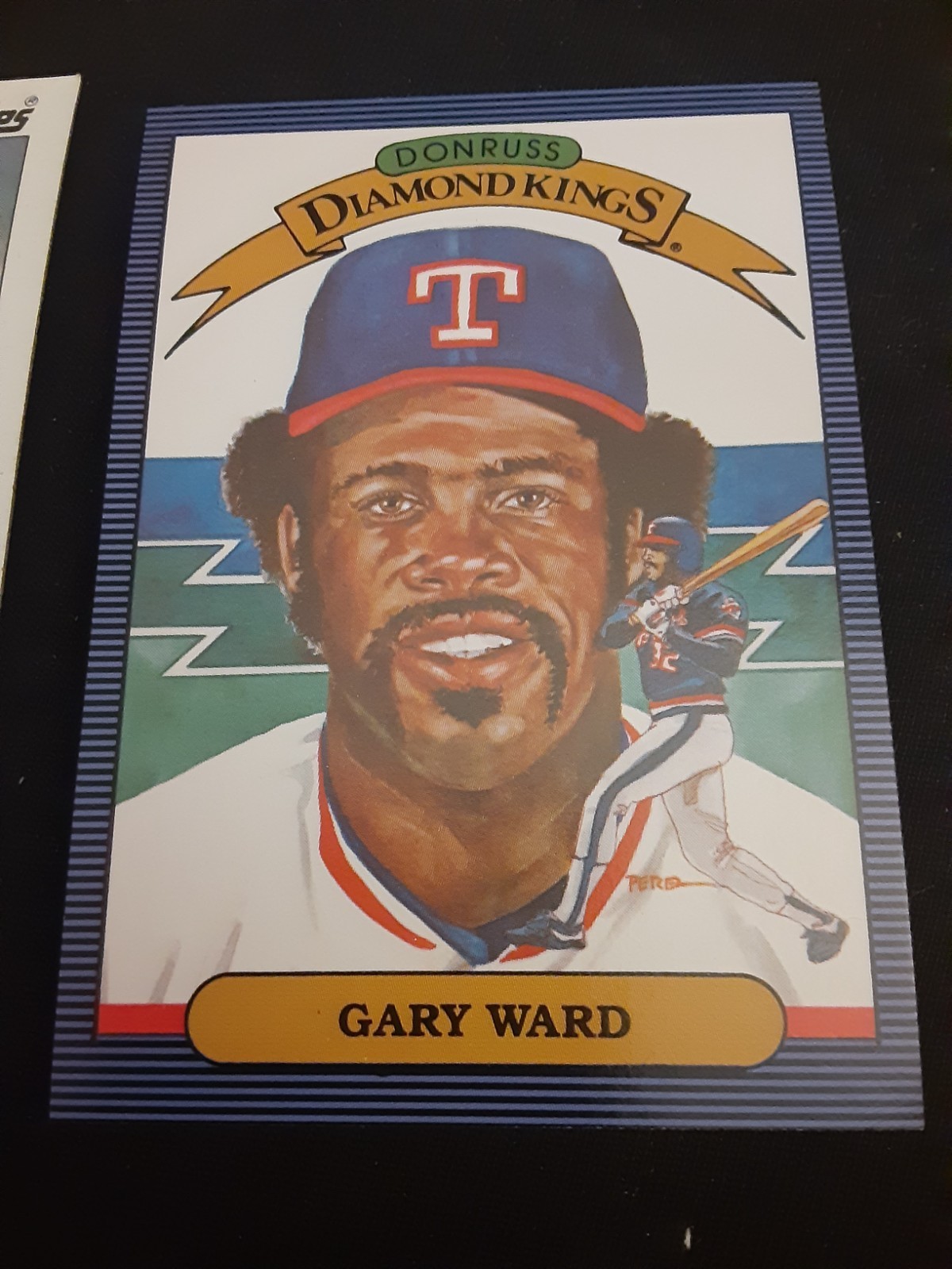 1986 Donruss - Diamond Kings Gary Ward #20