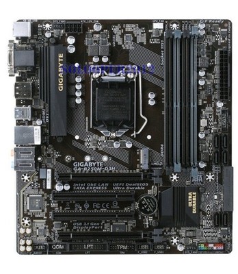 Gigabyte GA-B250M-D3H LGA 1151 Intel B250 DDR4 DIMM 64GB