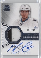 2016-17 Upper Deck The Cup Rookie 219/249 Kevin Labanc #171 Patch Auto 0bz8