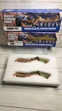Reptile Tank Habitat Accessory Reptile Forest Climbing Resin Branch 7 Inch 2pack