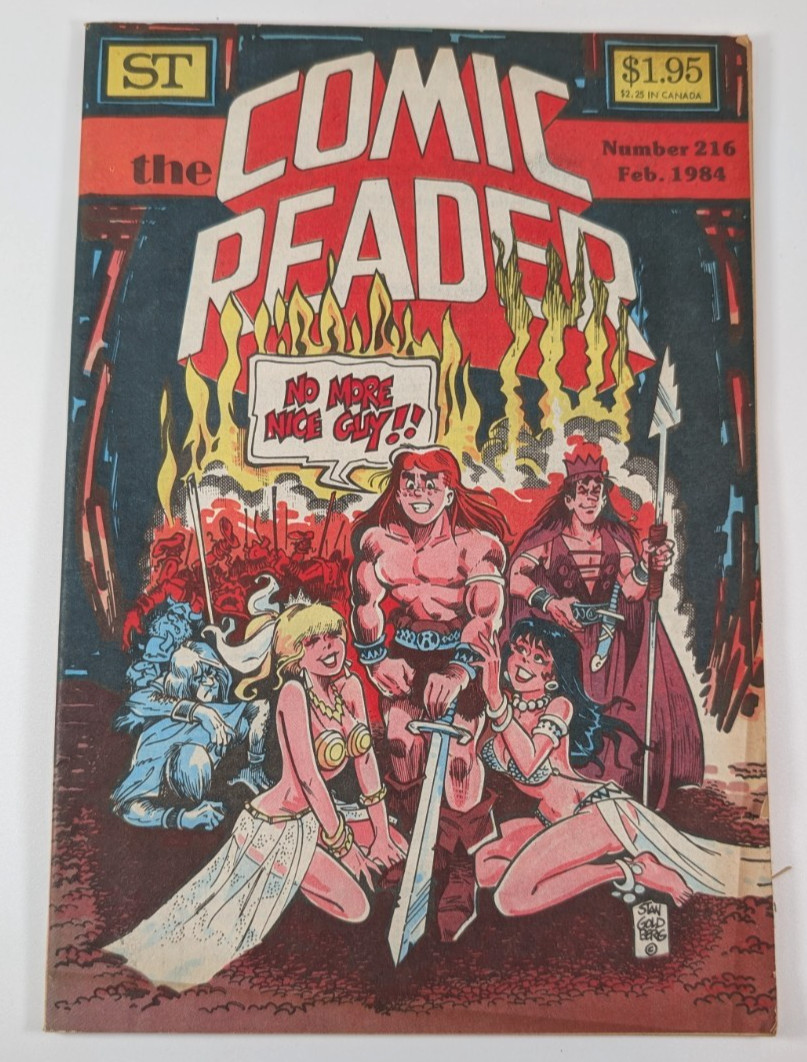 Archie as Conan Stan Goldberg 1984 Captain Kentucky Don Rosa Comic Reader #216