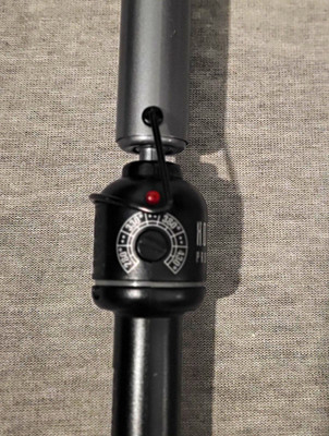 Hot Tools Professional 1in Ceramic Curling Iron Adj Heat Black/Silver