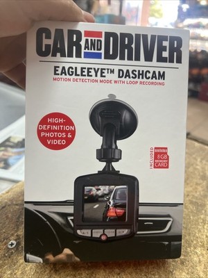 Brand new Car and Driver Eagleeye Dash Cam & 8GB SD Card Dashcam Eagle eye
