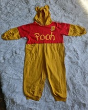 Vintage Y2K Winnie The Pooh One Piece Romper Size 4T Sweatsuit Material Outfit