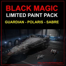 STAR CITIZEN PAINTS - BLACK MAGIC LIMITED PAINT / SKIN