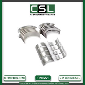 Mercedes-Benz B C E S V Class OM651 CDI Diesel Engine Piston Connecting Rods X4 Conversion