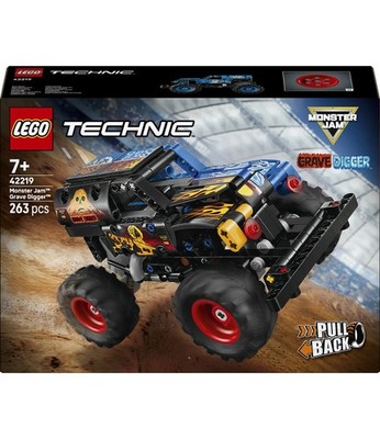 LEGO TECHNIC 42219 Monster Jam Grave Digger Fire and Ice NEW