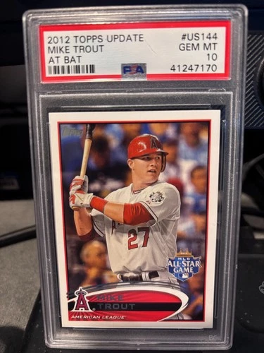 Mike Trout Rookie-2012 Topps Update