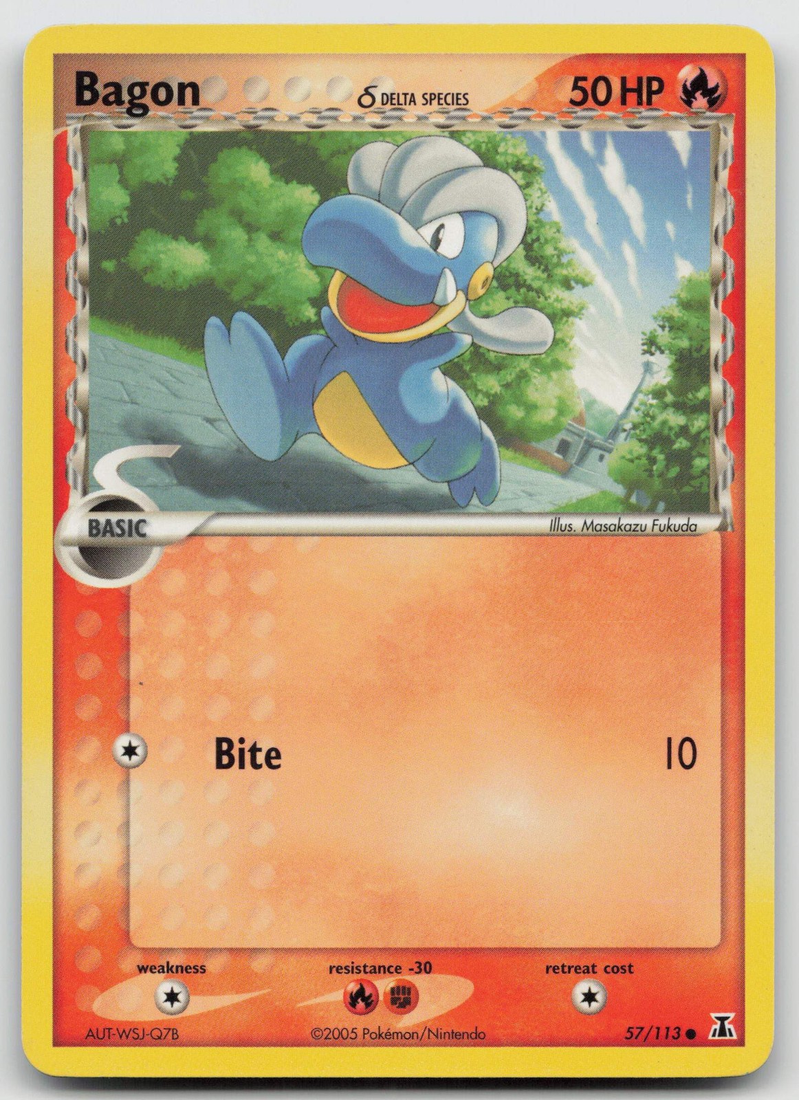 Bagon - (Delta Species) Common Normal DS 57/113 NM