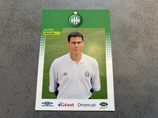 Carte Joueur Entraineur ASSE Rudy Garcia saison 2000/2001 AS St Etienne foot
